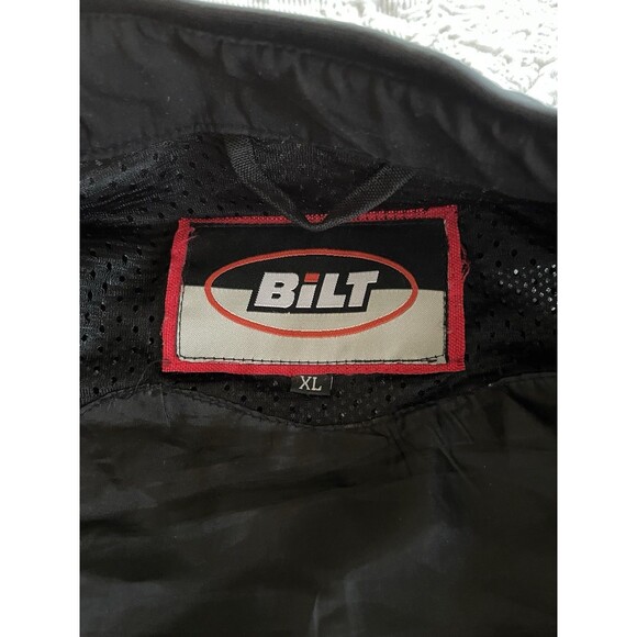 Bilt Mesh Padded Motorcycle Jacket Full Zip Black Biker Pockets Ladies XL *READ* - Picture 8 of 16